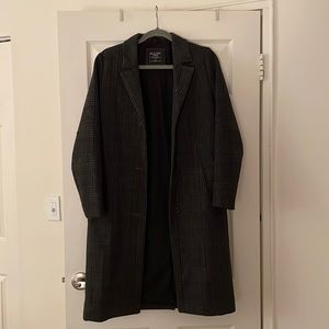 Abercrombie & Fitch Wool Blend Dad Coat